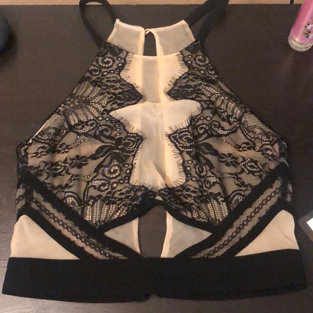 Sexy sheer crop